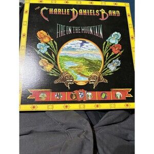 Charlie Daniels Band Fire On The Mountain vinyl 33 record country rock 1974
